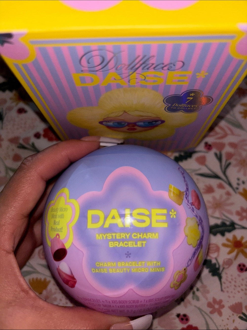 Daise Mystery Charm and Key & Doll Face set